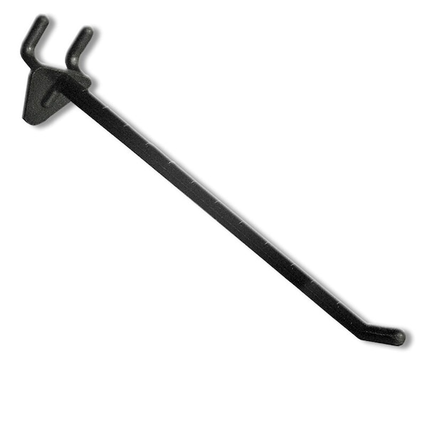 8" Glass-Filled Nylon Hook: 0.287" Dia., PK50